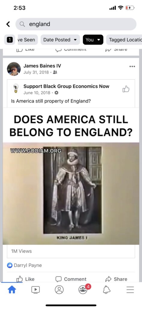 The US Belongs To England