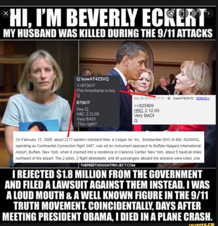 Beverly Eckert Obama CIA assassination 