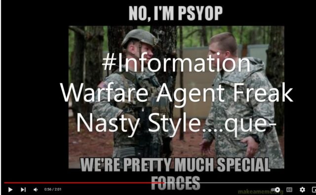 #informationwarfare agent freak nasty #C007NSQUAD relay on Qanon[dot]pub
