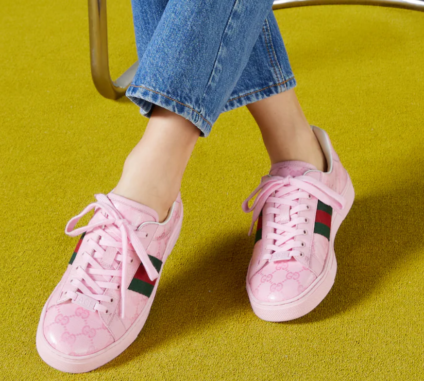 women gucci shoes pink