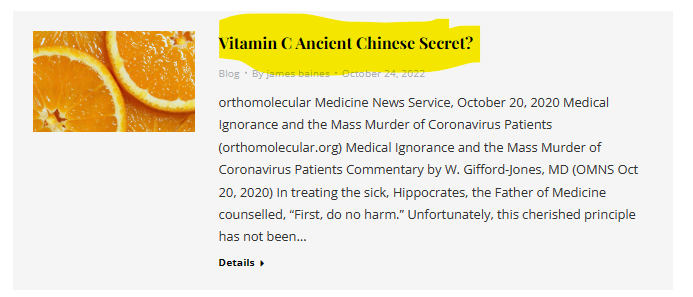 vitaminC ancient chinese ci